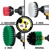 Drill Brush Power Scrubber By Useful Products 7 in W 5 in L Brush, Variety S-W4G5OR2-QC-DB